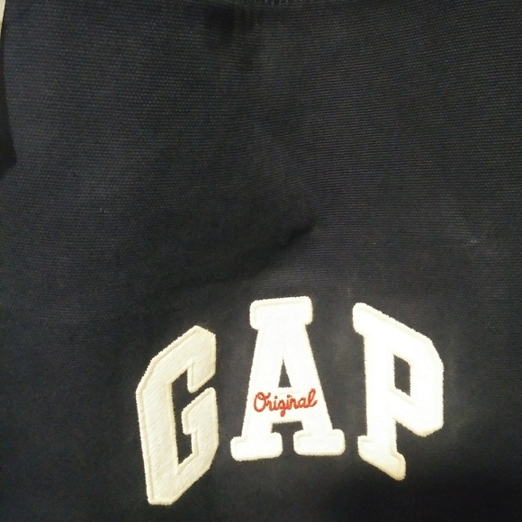 NEW WITH TAGS! GAP NAVY BLUE SHOPPER BAG - Picture 4 of 4